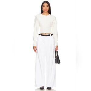 Agolde Ellis Trouser Milkshake NWT Size 31